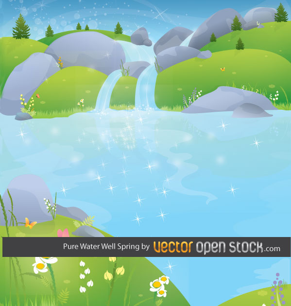 spring water clipart - photo #2