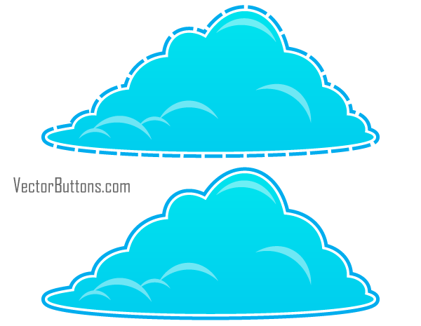 Cool Blue Fluffy Clouds Vectors Free Cool Blue Fluffy Clouds Vectors Free