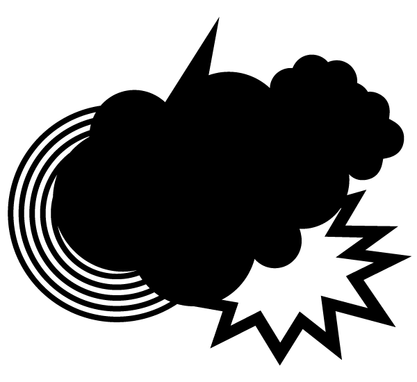 Storm Cloud Vector