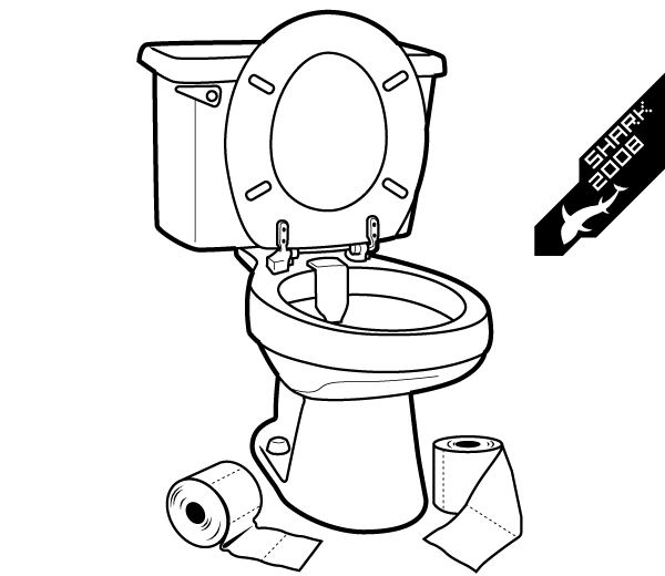 Toilet Vector Image Toilet Vector Image