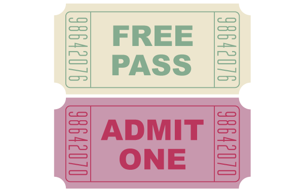 Free Movie Tickets Vector