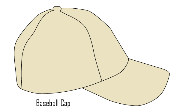 Vector Baseball Cap Template | Download Free Vector Art | Free-Vectors
