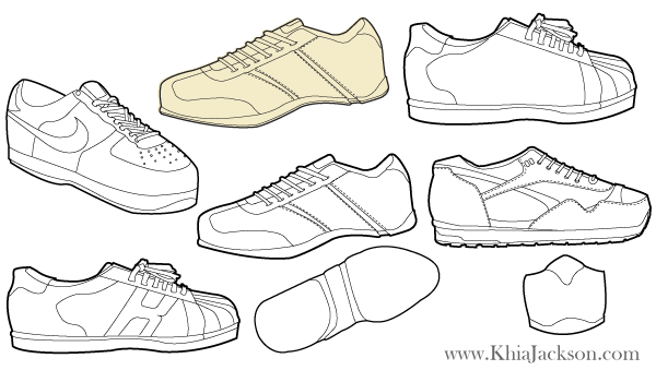 Free Vector Sneakers