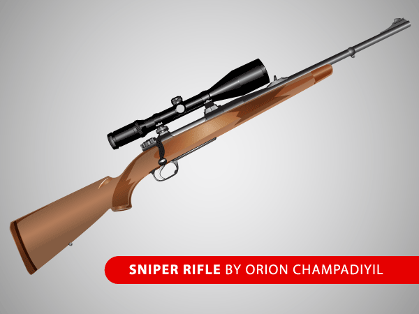Free Sniper Rifle Vector Art Free Sniper Rifle Vector Art
