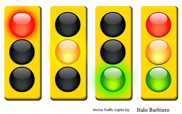 Free Vector Traffic Light Free Vector Traffic Light