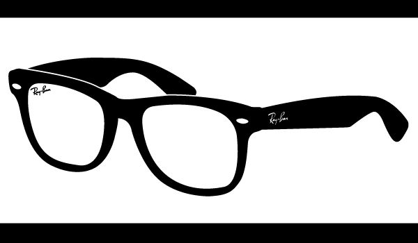 Vector Ray-Ban Wayfarer