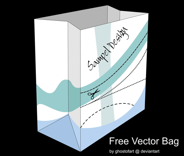 Vector Shopping Bag Vector Shopping Bag