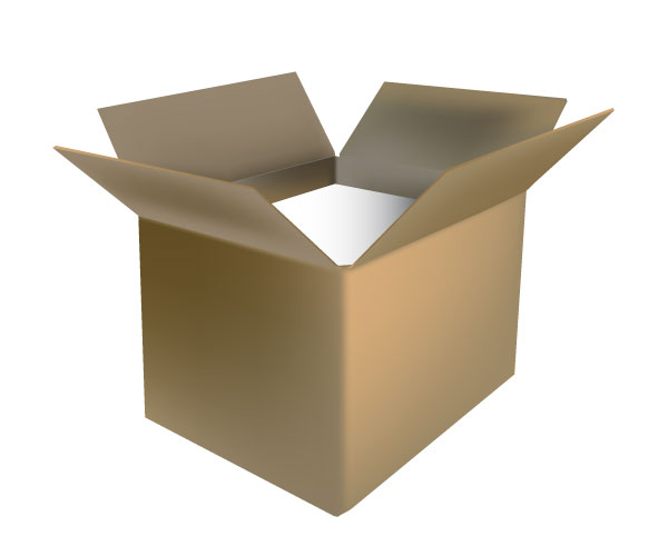 Open Cardboard Box Vector Open Cardboard Box Vector