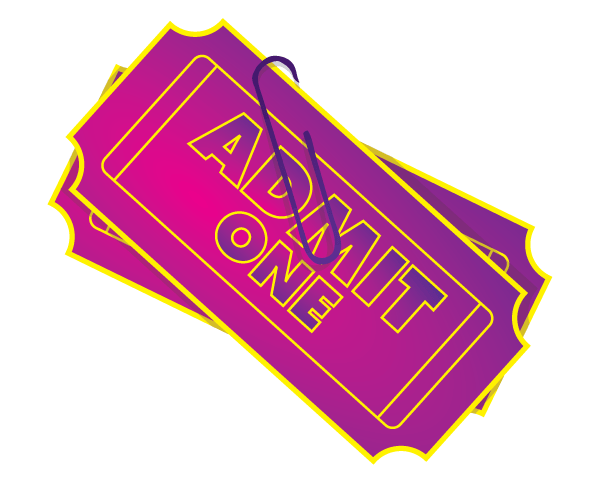 Admit One Ticket Vector Admit One Ticket Vector