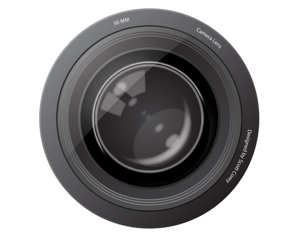 camera lens clipart vector - photo #9