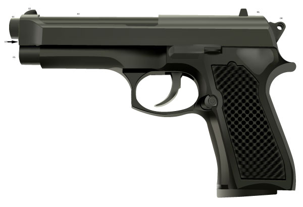 Download Vector Image Gun | Download Free Vector Art | Free-Vectors