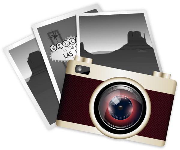 Vector Clip Art Vintage Camera Vector Clip Art Vintage Camera