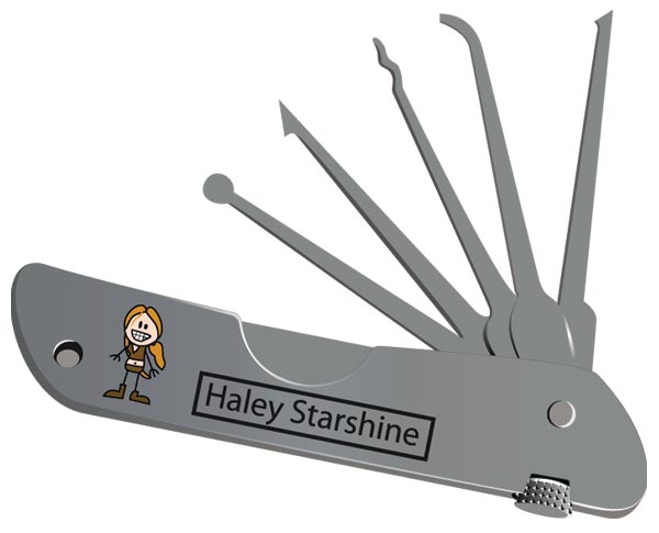 Lock Pick Vector Set Lock Pick Vector Set