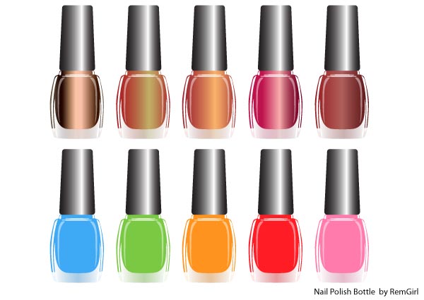 clipart nail polish - photo #46