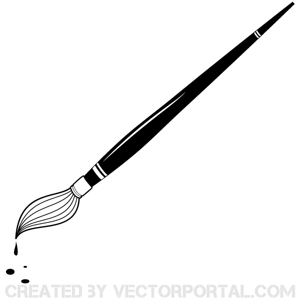 free clipart images paint brush - photo #22