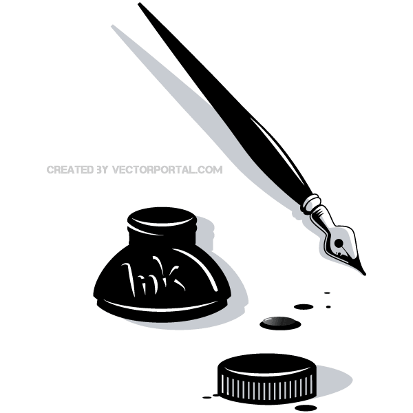 Ink Pen Clip Art