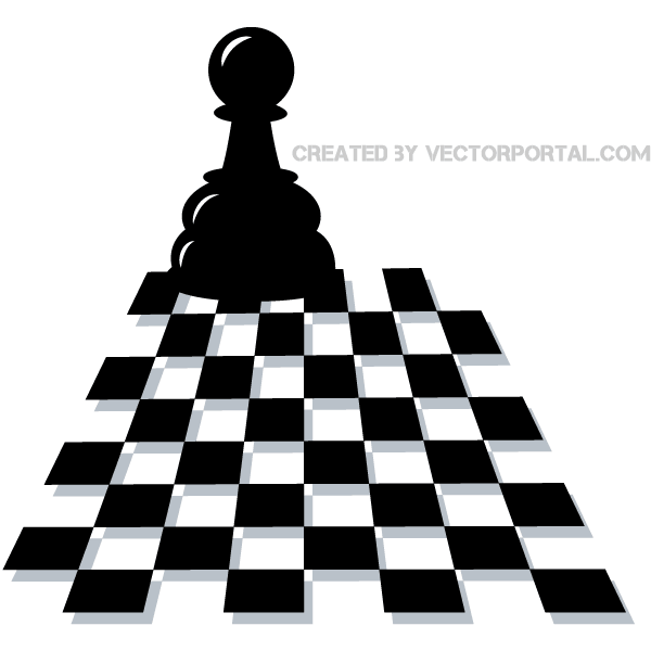 Vector Chess Pawn Vector Chess Pawn