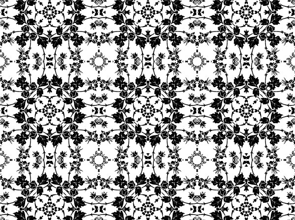 Seamless Floral Wallpaper Seamless Floral Wallpaper
