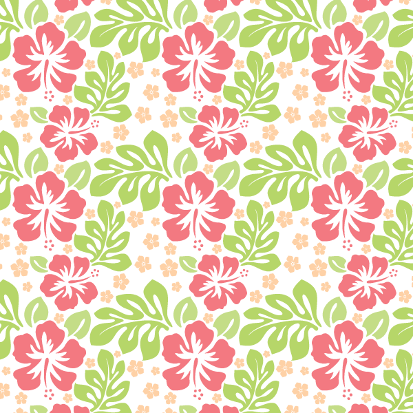 Free Vector Flower Seamless Pattern