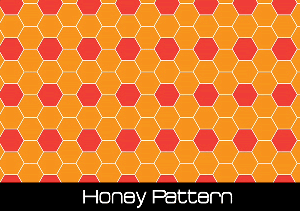 Honey Seamless Pattern Vector Honey Seamless Pattern Vector