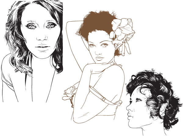 Girls Vector Girls Vector