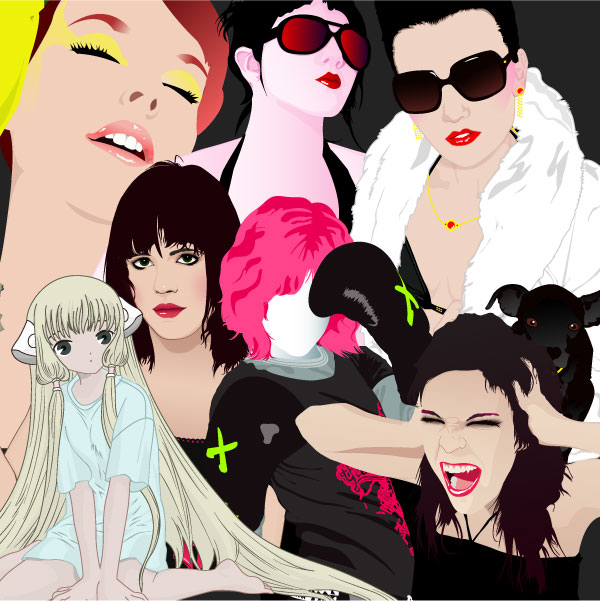 Girls Vector