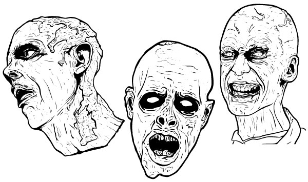 Zombie Vectors Zombie Vectors