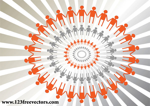 Human Circle Vector Human Circle Vector