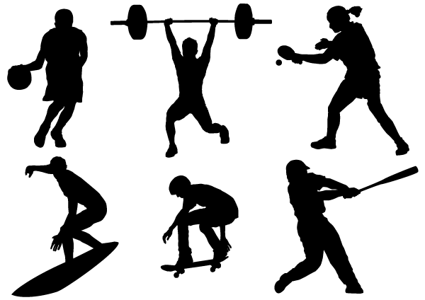 free sports vector clipart - photo #7