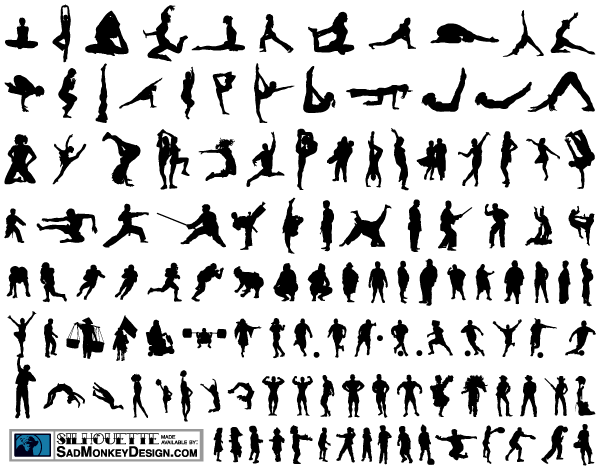 100+ People Silhouettes Free Vectors 100+ People Silhouettes Free Vectors