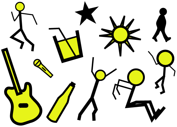 Vector Fun and People Resources for Kids Drawing Style Vector Fun and People Resources for Kids Drawing Style
