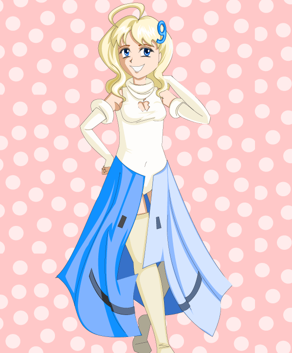 Download SVG Anime Girl Vector Image | Download Free Vector Art | Free-Vectors