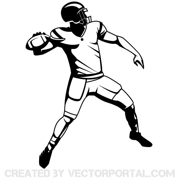 football quarterback clipart - photo #36
