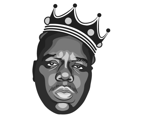 Notorious Big Vector Image