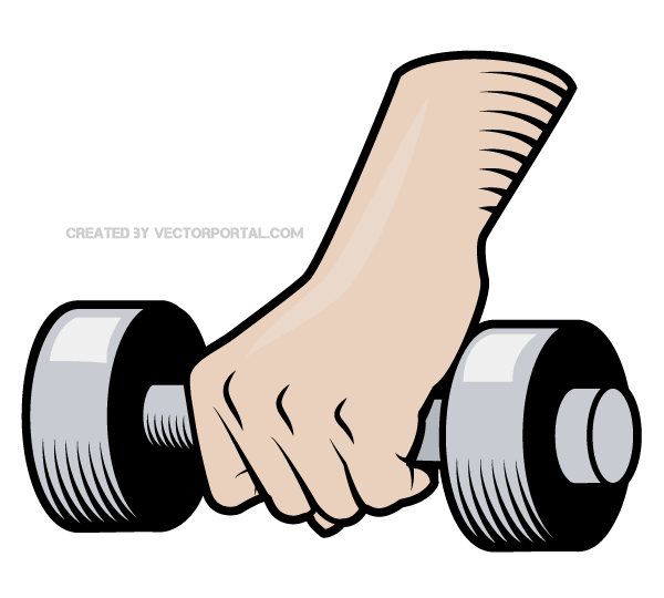 Hand Holding a Weight Hand Holding a Weight