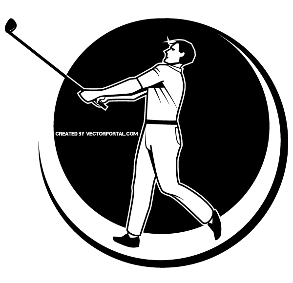 Golfer Vector Graphics Golfer Vector Graphics