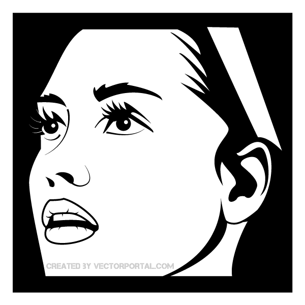 Vector Image of Nun Vector Image of Nun