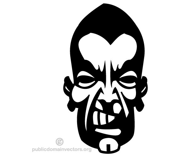 Angry Man Face Vector Angry Man Face Vector