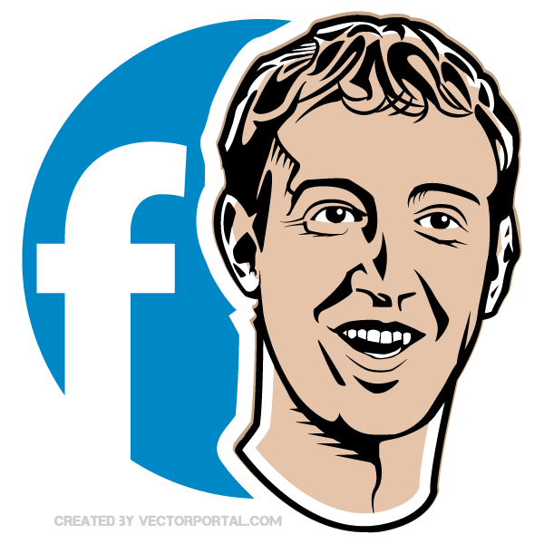 Mark Zuckerberg Vector Image