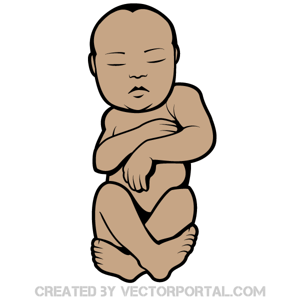 Baby Vector Clip Art