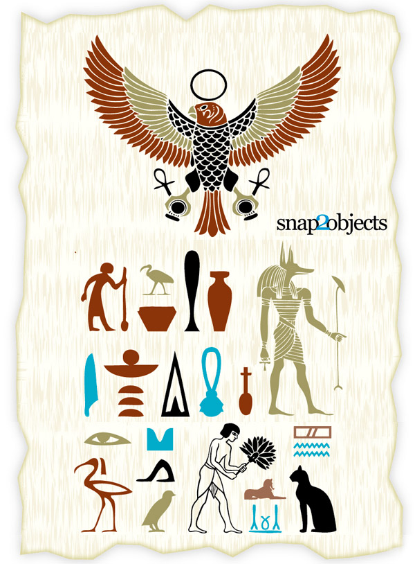 Free Ancient Egyptian Symbols Vector Free Ancient Egyptian Symbols Vector