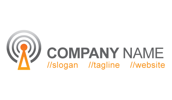 Vector Transmission Signal Logo Vector Transmission Signal Logo