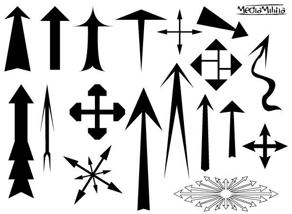 Free Arrows Vector Set 1