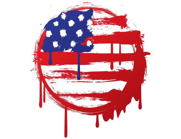 Vector American Grunge Flag Vector American Grunge Flag