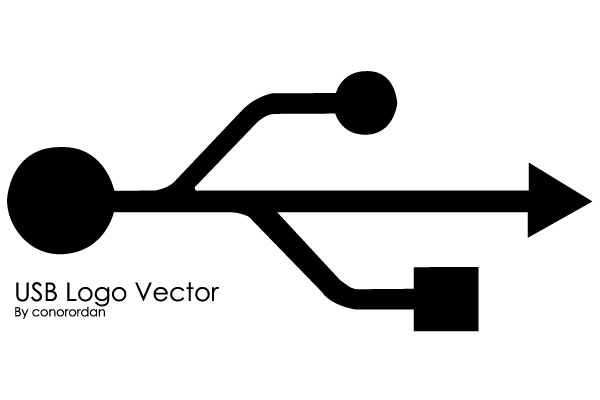 Vector USB Logo Vector USB Logo