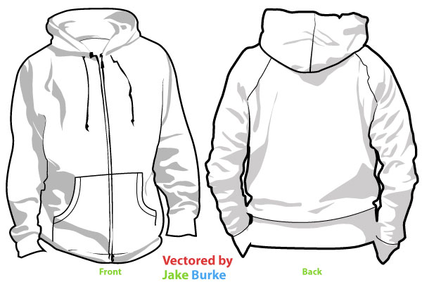 Download Hoodie Template Vectors | Download Free Vector Art | Free ...