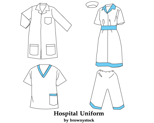 Hospital Uniform Template Free Vector Hospital Uniform Template Free Vector