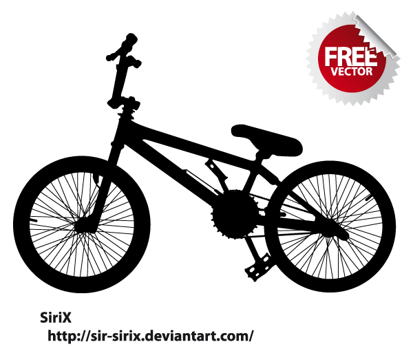 bicycle clip art silhouette - photo #20