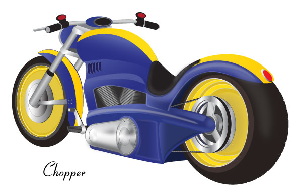 Download Free Chopper Motorcycle Vector | Download Free Vector Art ...
