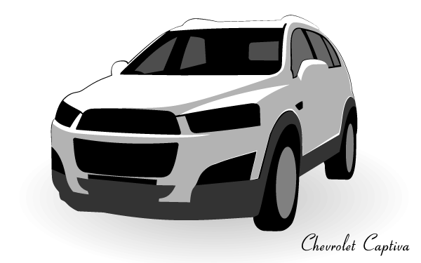 Vector Chevrolet Captiva Vector Chevrolet Captiva